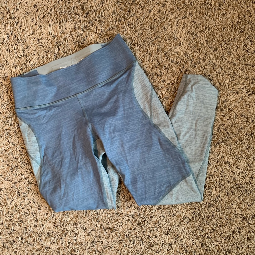 Outdoor Voices: 7/8 TechSweat Two-Tone Leggings